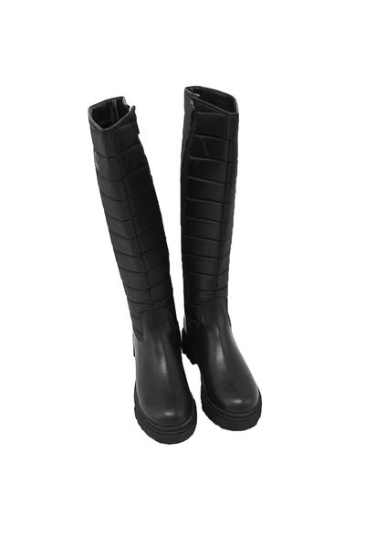 Mp Kadın Casual Kapitone Çizme Siyah MP-2752