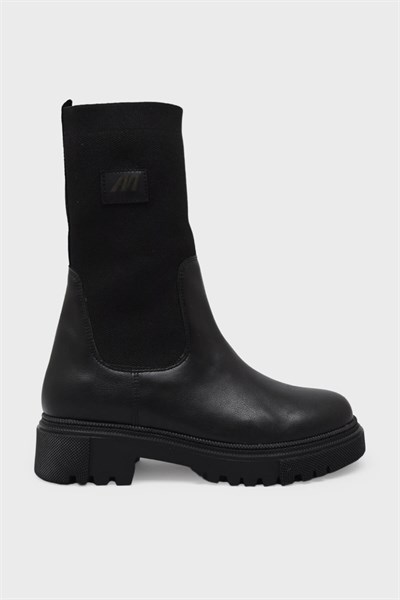 Mp Kadın Streçli Günlük Bot Siyah MP-2209