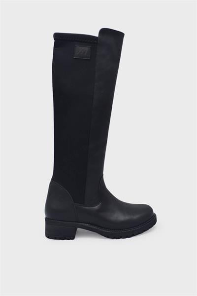 Mp Kadın Streçli Günlük Çizme Siyah MP-2202