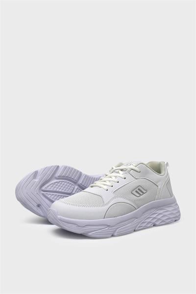 Mp Kadın Yüksek Taban Spor Ayakkabı Beyaz MP-1102