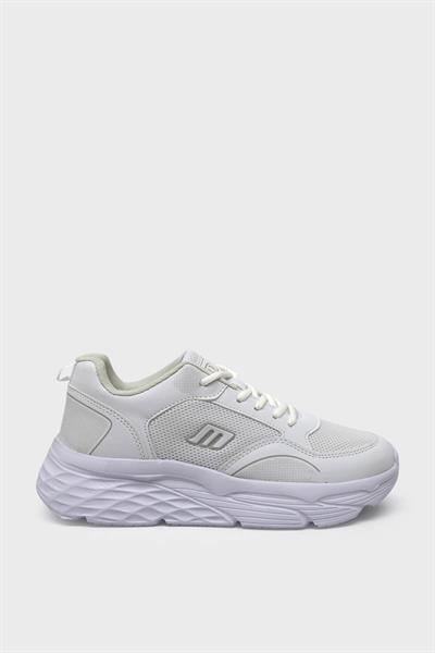 Mp Kadın Yüksek Taban Spor Ayakkabı Beyaz MP-1102