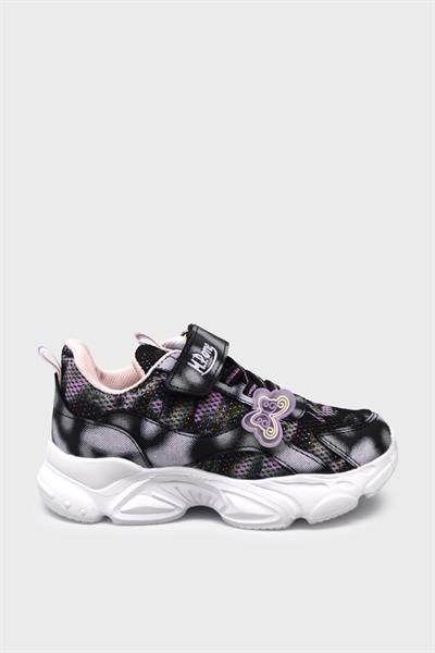 Mp Kız Çocuk Cırtlı Spor Ayakkabı Siyah MP-3216