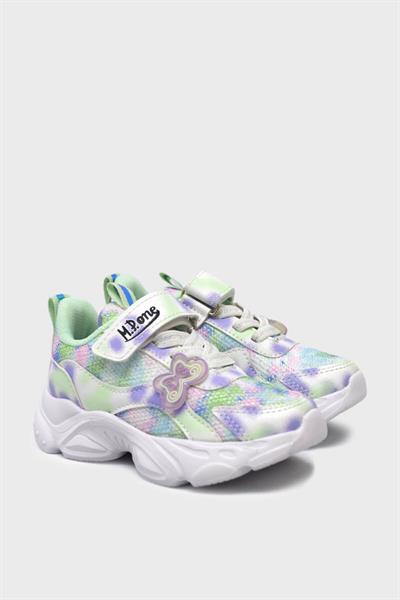 Mp Kız Çocuk Cırtlı Spor Ayakkabı Yeşil MP-3216