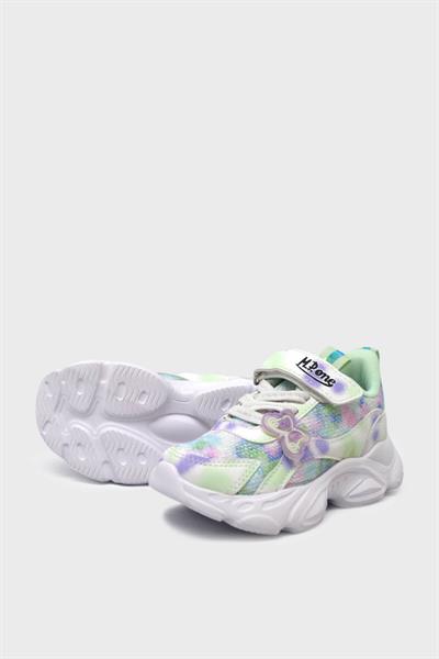 Mp Kız Çocuk Cırtlı Spor Ayakkabı Yeşil MP-3216