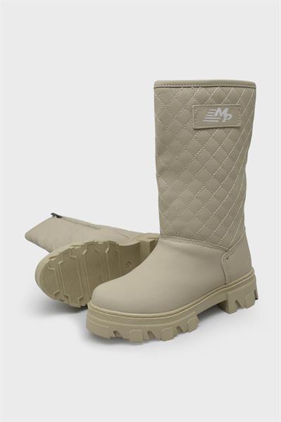 Mp Kız Çocuk Günlük Çizme Bej MP-3336
