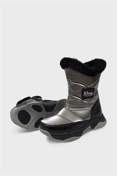 Mp Kız Çocuk Kar Botu Gümüş MP-3346