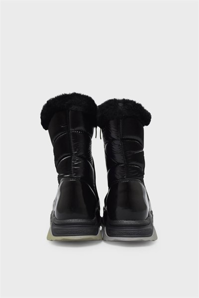 Mp Kız Çocuk Kar Botu Siyah MP-3346