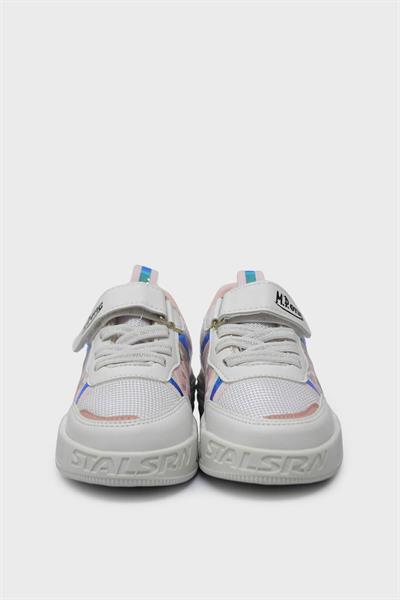 Mp Kız Çocuk Spor Ayakkabı Beyaz Pembe MP-3201