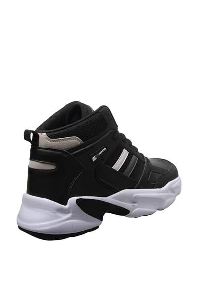 MP Unisex Basket Ayakkabısı Siyah Beyaz MP-2635