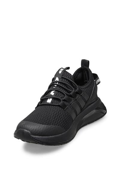 Mp Unisex Çocuk Bağcıklı Spor Ayakkabı Siyah MP-3011