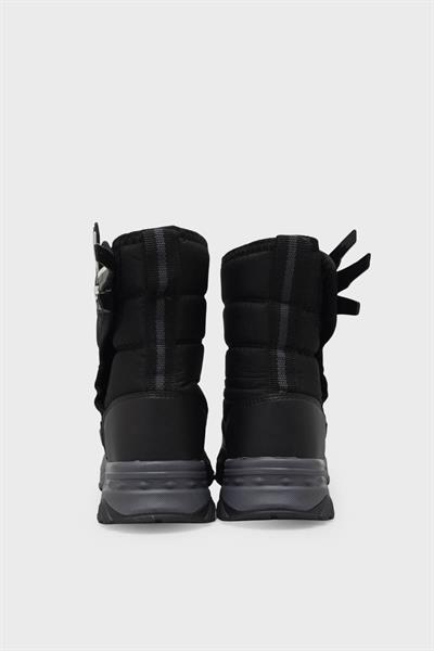 Mp Unisex Çocuk Cırtlı Kar Botu Siyah MP-3360