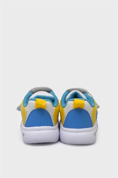 Mp Unisex Çocuk Cırtlı Spor Ayakkabı Beyaz Mavi MP-3229