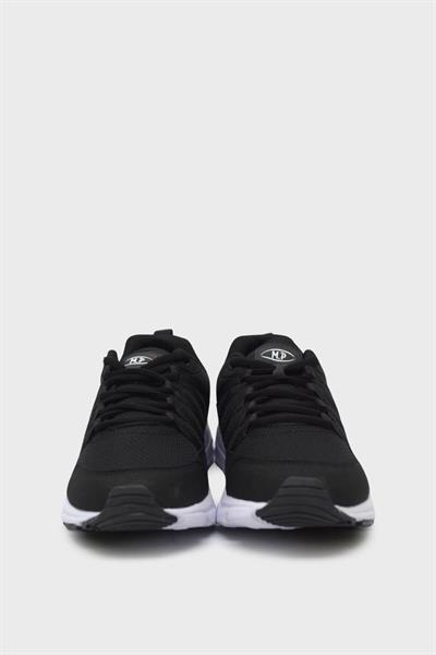 Mp Unisex Yazlık Spor Ayakkabı Siyah Beyaz MP-1526