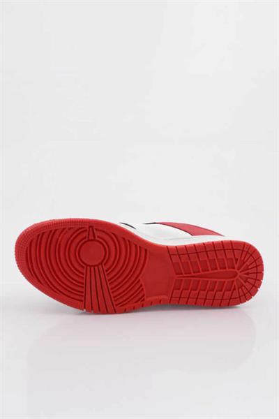 No Fear Unisex Sneakers Spor Ayakkabı Beyaz Kırmızı NFR-1034