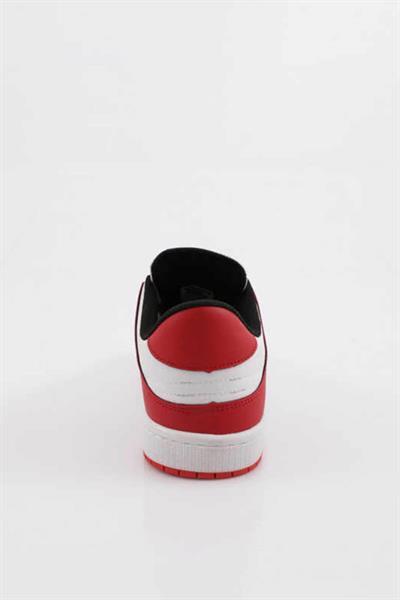 No Fear Unisex Sneakers Spor Ayakkabı Beyaz Kırmızı NFR-1034