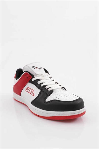 No Fear Unisex Sneakers Spor Ayakkabı Beyaz Kırmızı NFR-1034