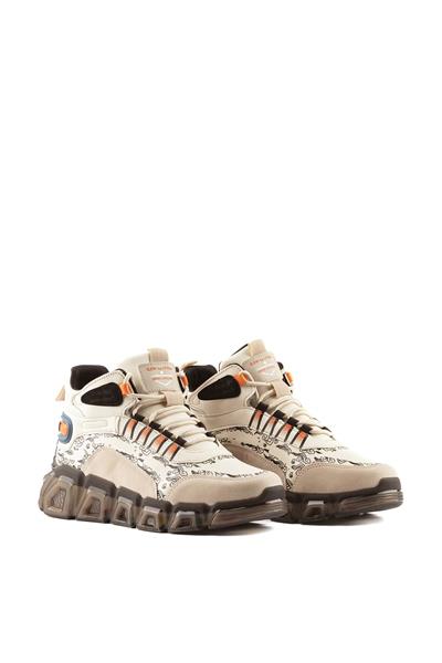 North Wild Unisex Air Taban Spor Ayakkabı Bej EK-2022-14