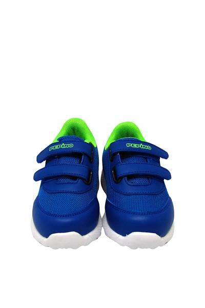 Pepino Erkek Çocuk Cırtlı Spor Ayakkabı Saks Mavisi P-801