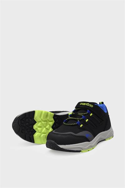 Pepino Erkek Çocuk Tracking Ayakkabı Siyah Saks Mavisi P-1538