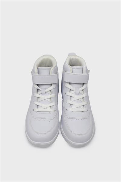 Pepino Kadın Boğazlı Cırtlı Spor Ayakkabı Beyaz P-953