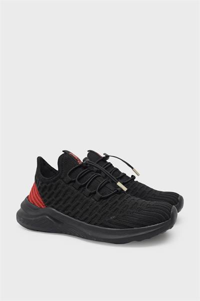 Pepino Kız Çocuk Aqua Spor Ayakkabı Siyah Kırmızı P-1419