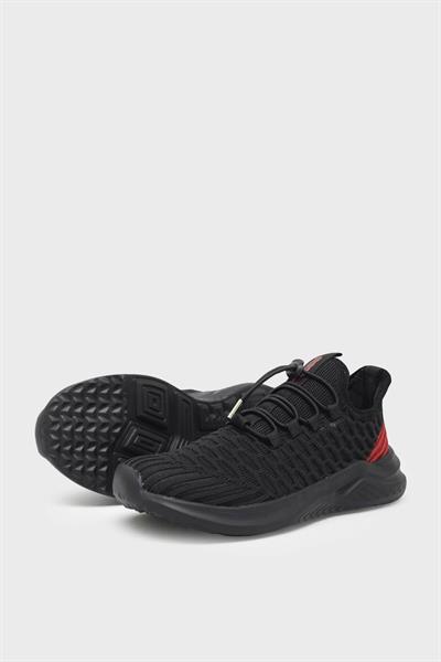 Pepino Kız Çocuk Aqua Spor Ayakkabı Siyah Kırmızı P-1419