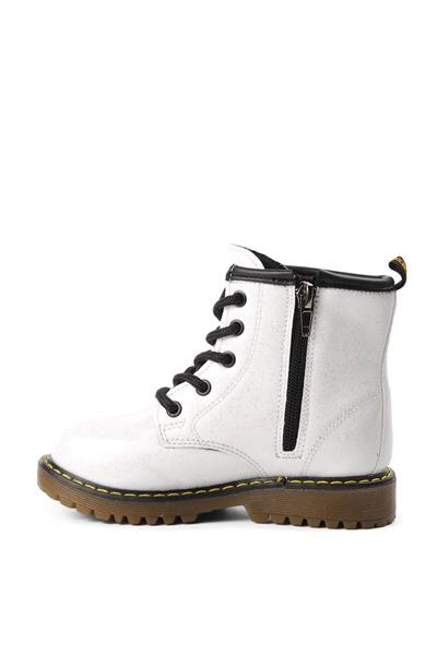 Pepino Kız Çocuk Bağcıklı Bot Beyaz P-705