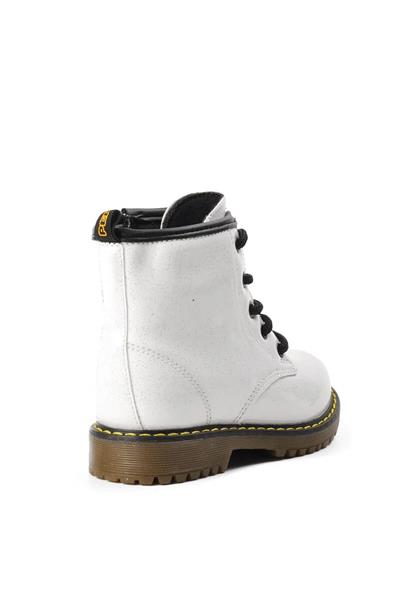 Pepino Kız Çocuk Bağcıklı Bot Beyaz P-705