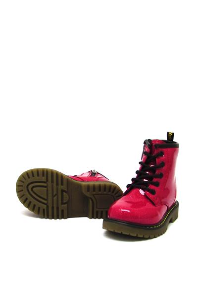 Pepino Kız Çocuk Bağcıklı Bot Kırmızı P-705