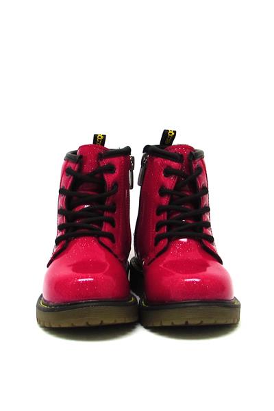 Pepino Kız Çocuk Bağcıklı Bot Kırmızı P-705