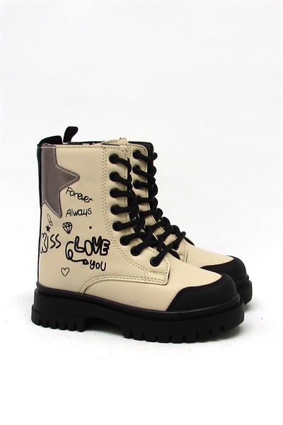 Pepino Kız Çocuk Casual Bot Bej P-1566