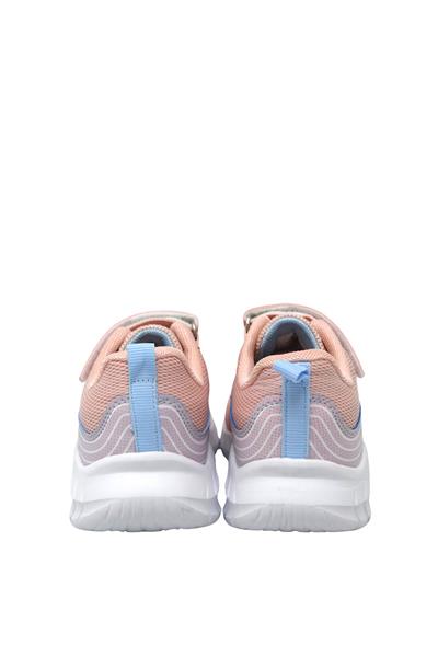 Pepino Kız Çocuk Cırtlı Sneakers Spor Ayakkabı Pudra P-1423