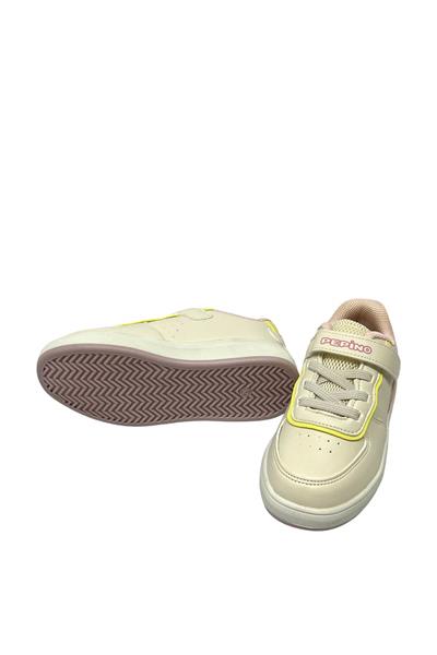 Pepino Kız Çocuk Cırtlı Spor Ayakkabı Pudra P-964