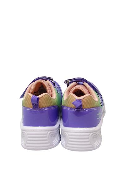 Pepino Kız Çocuk Cırtlı Spor Ayakkabı Lila P-955