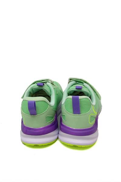 Pepino Kız Çocuk Cırtlı Spor Ayakkabı Su Yeşili P-1251