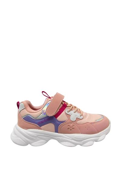 Pepino Kız Çocuk Cırtlı Spor Ayakkabı Pudra P-1440