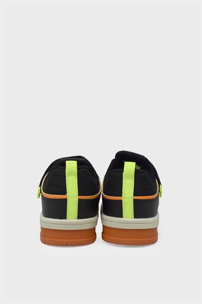 Pepino Kız Çocuk Cırtlı Spor Ayakkabı Siyah P-1763