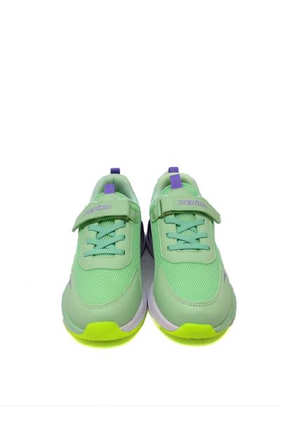 Pepino Kız Çocuk Cırtlı Spor Ayakkabı Su Yeşili P-1251