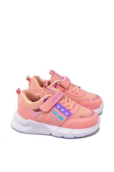 Pepino Kız Çocuk Fileli Yazlık Spor Ayakkabı Pudra P-1226