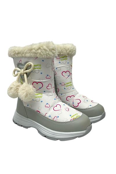 Pepino Kız Çocuk Kar Botu Beyaz P-1555