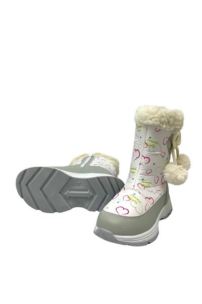 Pepino Kız Çocuk Kar Botu Beyaz P-1555