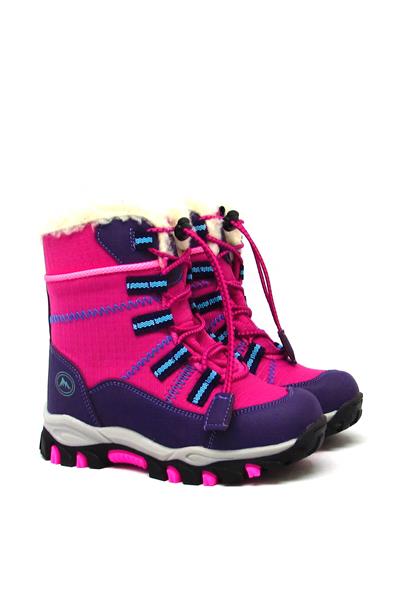 Pepino Kız Çocuk Kar Botu Fuşya Mor P-961