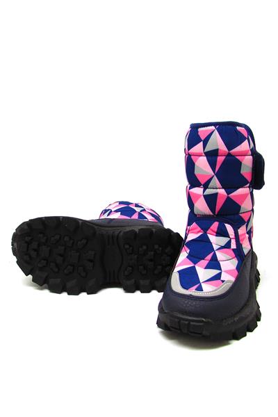 Pepino Kız Çocuk Kar Botu Lacivert Fuşya P-1377