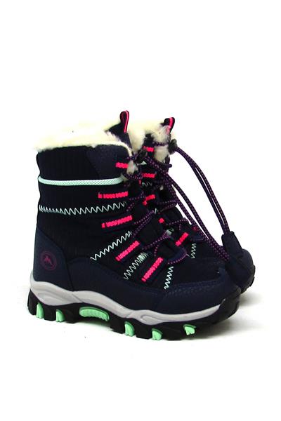 Pepino Kız Çocuk Kar Botu Lacivert Mor P-961