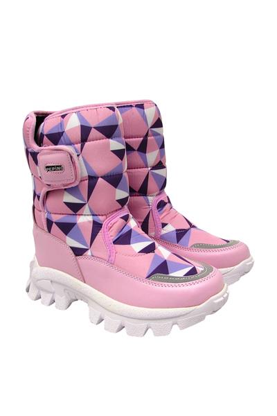 Pepino Kız Çocuk Kar Botu Mor Fuşya P-1377
