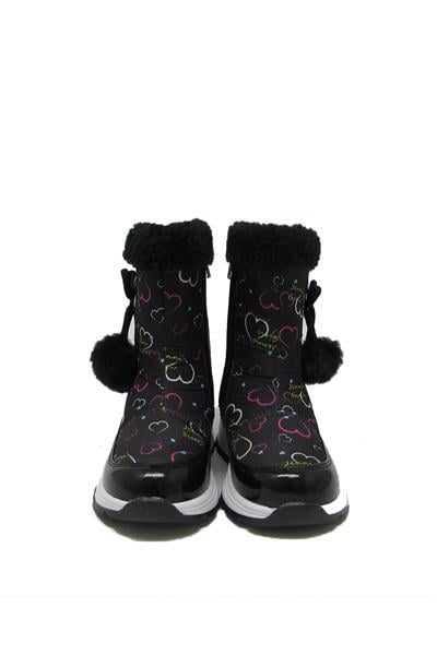 Pepino Kız Çocuk Kar Botu Siyah P-1555