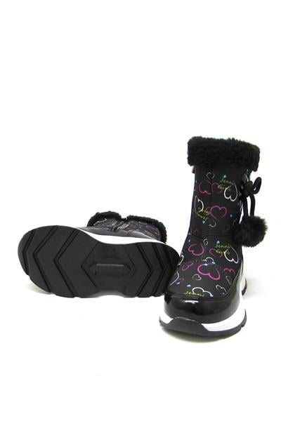 Pepino Kız Çocuk Kar Botu Siyah P-1555