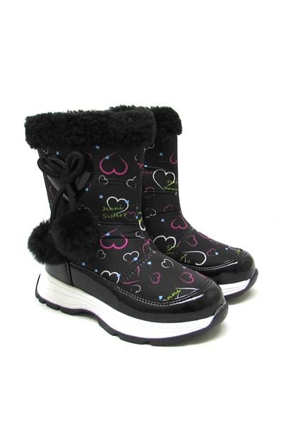 Pepino Kız Çocuk Kar Botu Siyah P-1555