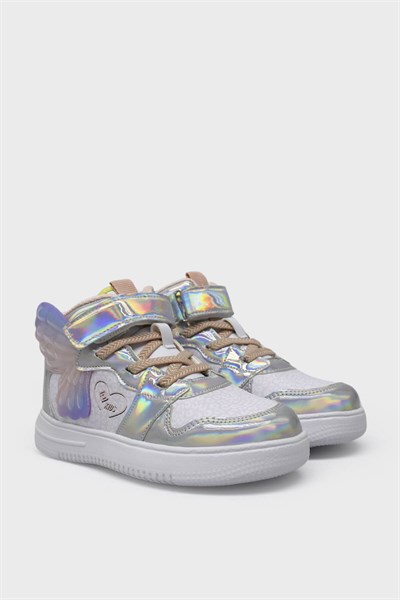 Pepino Kız Çocuk Spor Ayakkabı Beyaz Hologram P-1721