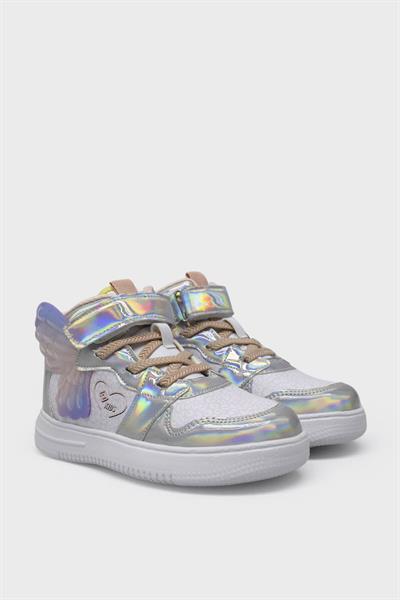 Pepino Kız Çocuk Spor Ayakkabı Beyaz Hologram P-1721